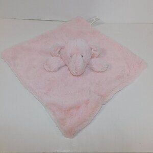 Kellytoy Plush Cozy Pink Elephant Security w Blanket Rattle Baby lovey nunu